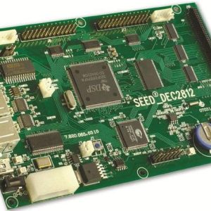 Automotive PCBA control board with communication interfaces assembled